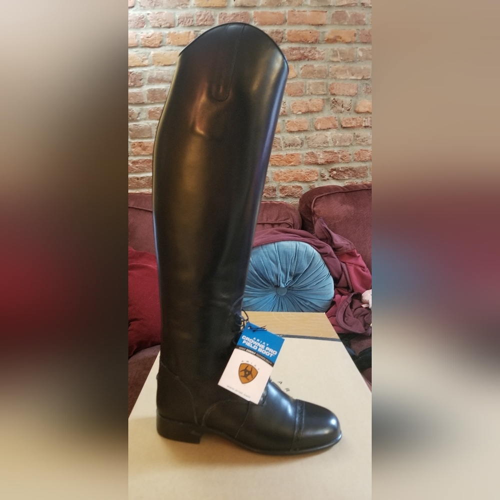 Ariat Crowne Pro Leather Equestrian Riding Field Boots